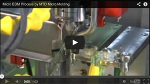 Micro EDM Process by MTD Micro Molding