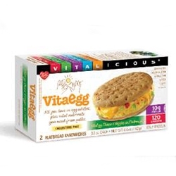 VitaEgg Flatbread Sandwich Provides Nutrients Eggs Without the Cholesterol