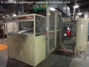 Brown In-Line Thermoforming System, Model C3030