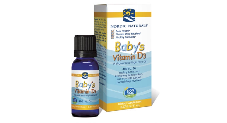 Nordic Naturals Introduces Baby’s Vitamin D3